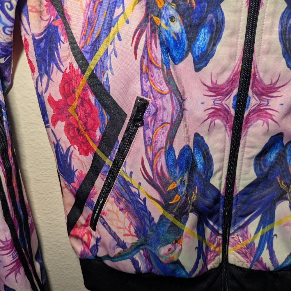 Adidas Colorful Floral Pattern Jacket - Picture 5 of 8